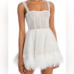 Bronx and Banco Mademoiselle Bridal Mini Dress